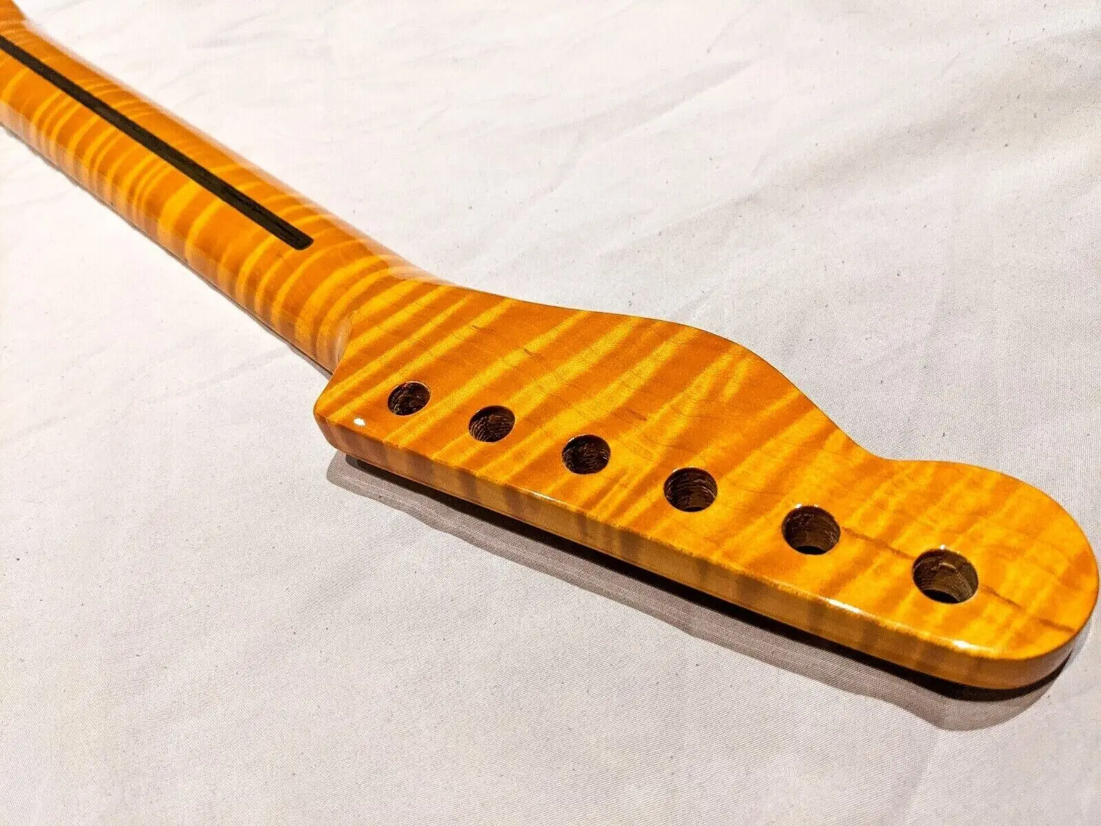 

Горловина для гитары Flame Maple Tele 21 лад винтажный оттенок Глянцевая полоса