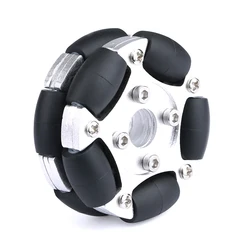 Robot Car Metal Omnidirectional Wheel Omni Robot ROS Platform Omnidirectional Motion 58mm 82mm