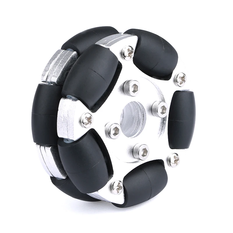 Samochód Robot metalowe koło dookólne Omni Robot ROS platforma ruch dookólny 58mm 82mm