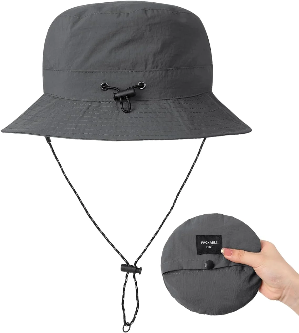 Sun Protection Waterproof Bucket Hat Summer Camping Hiking Cap Anti-UV Sun Hat Mountaineering Caps Panama Hat