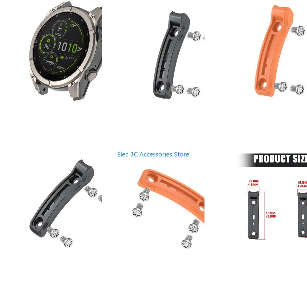 Y51A Quick Install Lightweight Metal Bumper Protective Frame Case Housing For Watch Extreme Activity Impact Absorption
