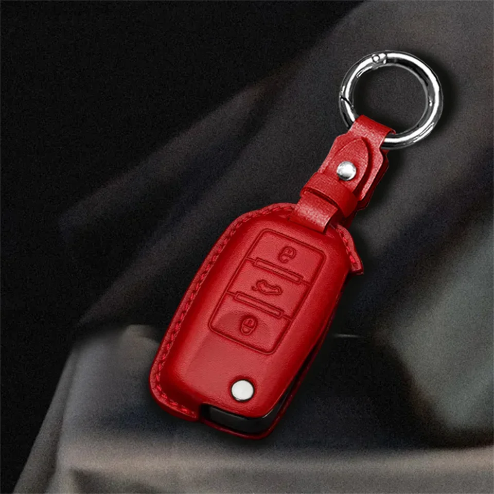 

Car Key Case Cover Key Bag For Volkswagen VW Golf 3 4 5 6 Mk4 Mk6 Passat B5 B6 B7 B8 Cc Polo Tiguan Mk2 Touran Jetta 6 Bora Mk6