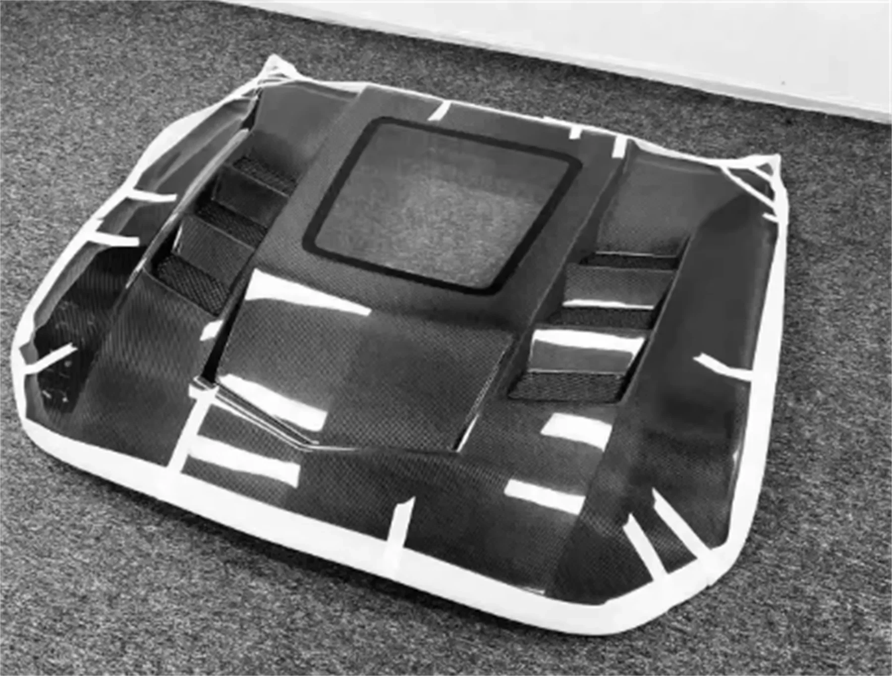 

Car Body kit Air Vent Hood Bonnet Cover Engine Hood Cover for Ford Mustang