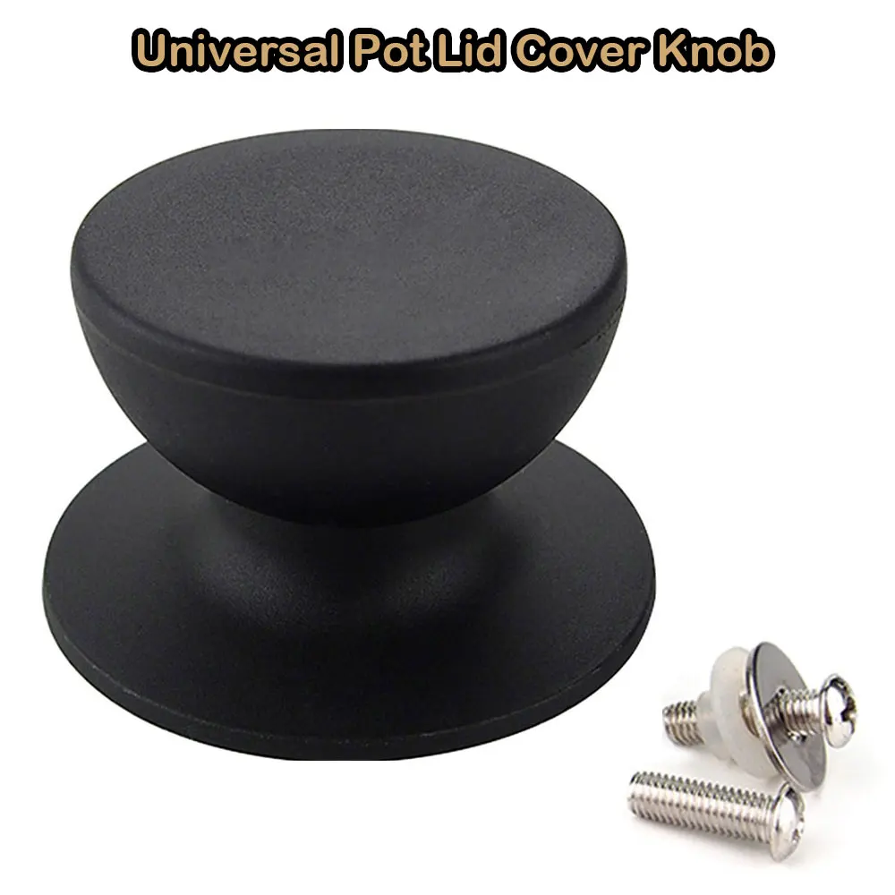 Universal Pot Lid Cover Knob Bakelite Pot Lid Handle Non-Slip Non-Stick Cookware Parts Kitchen Supplies