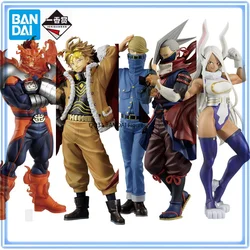 Bandai Ichiban Kuji My Hero Academia The Top 5 Endeavour Hawks Mirko Best Jeanist Anime Figure Desktop Ornaments Model Gift