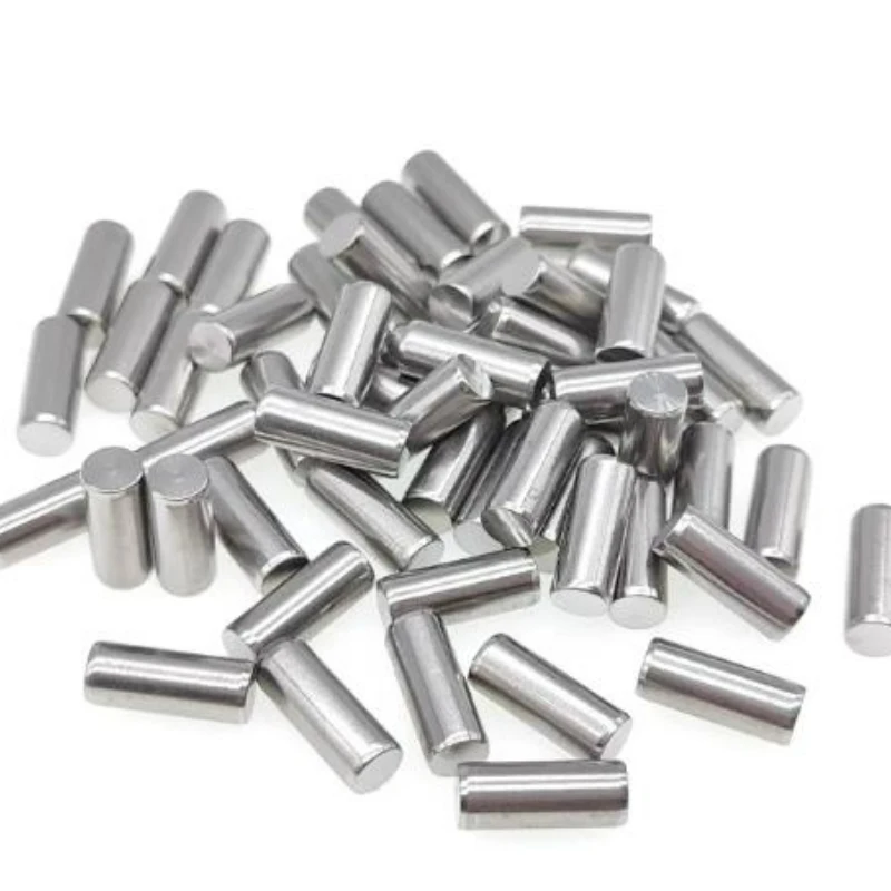 5/10PCS M2 M3 M4 M5 M6 M8 TA2 Titanium Alloy Cylindrical Positioning Pin Fixed Solid Pin Length 6mm-80mm