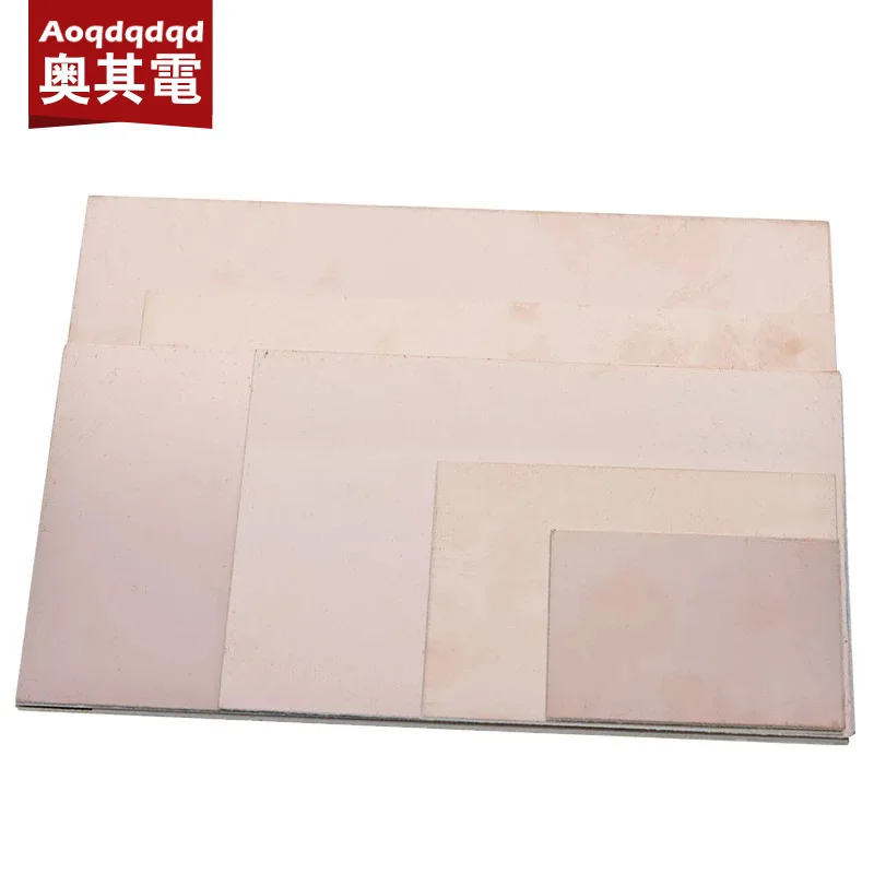 Single Side Double-Sided Copper Clad Laminate7*10CM 10*15CM Brassboard/Universal board/Universal board/ Glass Fiber Material