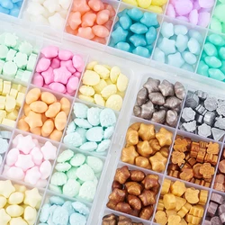 24 boxes of 4 shapes mixed wax wax, wax in boxes, wax wax, sealing wax, used for wedding invitations, personalized gift box seal