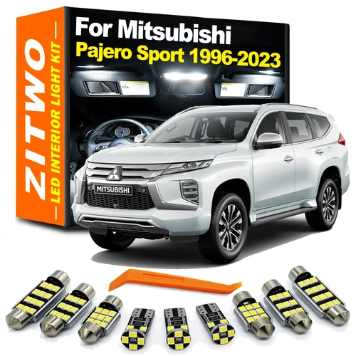 ZITWO-Kit de luces interiores con bombilla LED completa para Mitsubishi Pajero Montero Shogun Sport 1, 2, 3 MK1 MK2 MK3 1996- 2021 2022 2023
