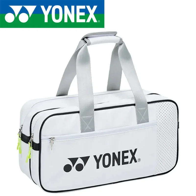 YONEX-Bolsa de esportes durável para raquete de badminton, bolsa de esportes de grande capacidade, pode segurar 2-3 raquetes de tênis, alta qualidade, nova