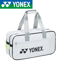 YONEX-Bolsa de esportes durável para raquete de badminton, bolsa de esportes de grande capacidade, pode segurar 2-3 raquetes de tênis, alta qualidade, nova