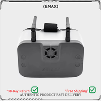 EMAX New Transporter II 2 HD FPV Goggles 720x1080 4.45 Inches Screen Antenna HDZero Goggle For RC FPV Racing Drone Quadcopter