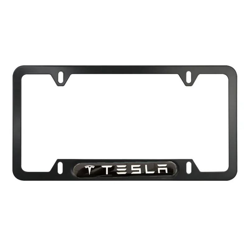 Tesla US license plate holder front and rear license plate holder comes with screw set for easy installation of car accessories - Image 5