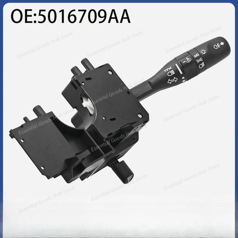 

5016709AA подходит для комбинированного переключателя указателей поворота и стеклоочистителей для Jeep Wrangler 2001-2006 годов выпуска.