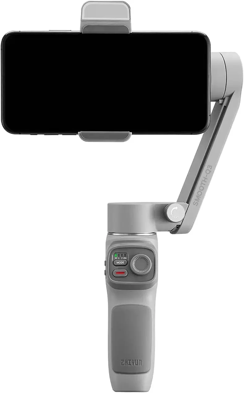 جديد ZHIYUN SMOOTH Q3 3-Axis Phone Gimbal مثبت يدوي مرن مع ضوء ملء للهواتف الذكية iPhone Android Ce