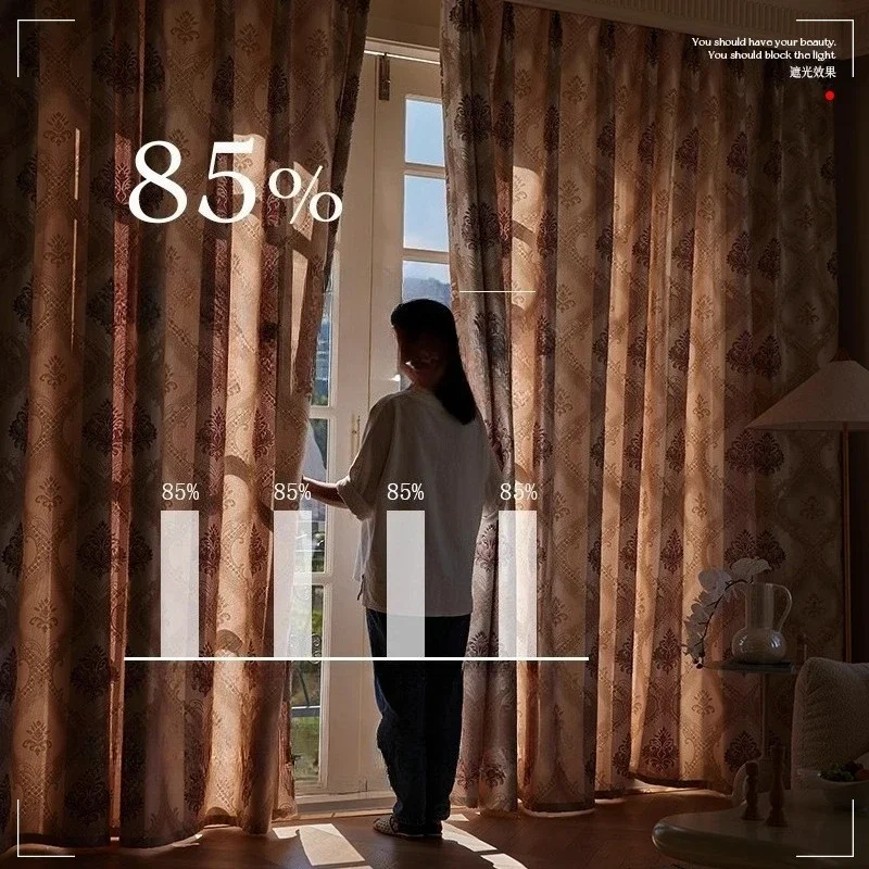 

Custom Size White Tulle Fully-blind Embroidered Embroidery Sun Protection Luxury Sheer Curtains for Living Dining Room Bedroom