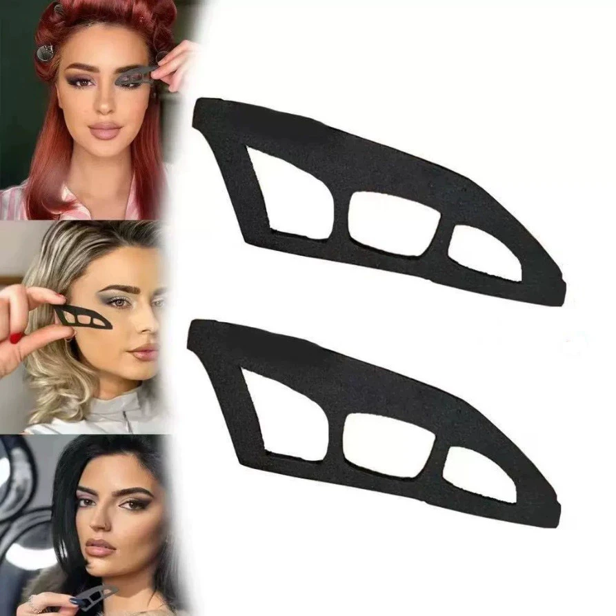 1-50PCs Female Eye Shadow Tool Multi-function Quick Eye Makeup Template Universal Eye Shadow Makeup Tool Suitable For Beginners