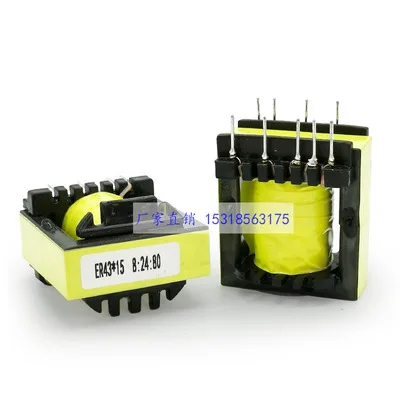 Inverter Welding Machine High Voltage Arc Ignition High Frequency Step-up Transformer Eer43*15 8:24:80 Welder Accessories