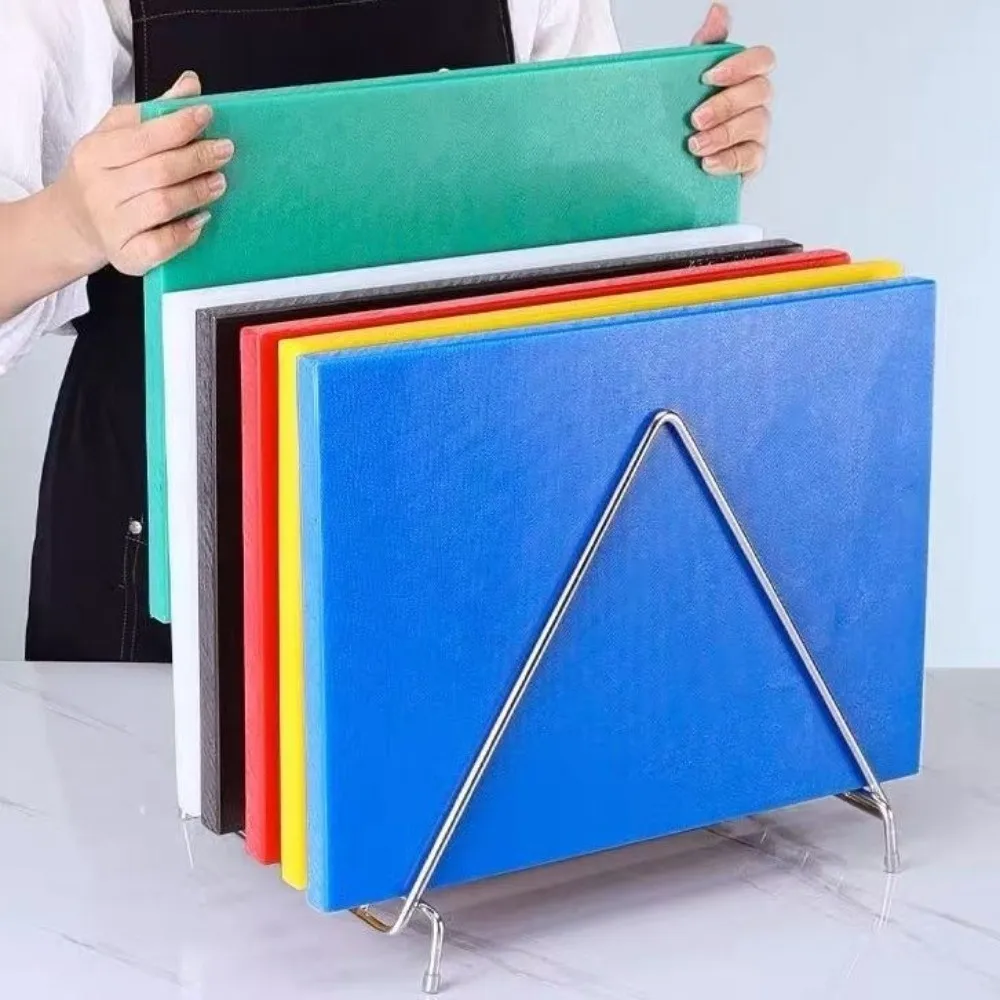 

Durable Non-Slip Plastic Cutting Board Square Thickened Chopping Board Antimildew Charcuterie Board Food Preparation
