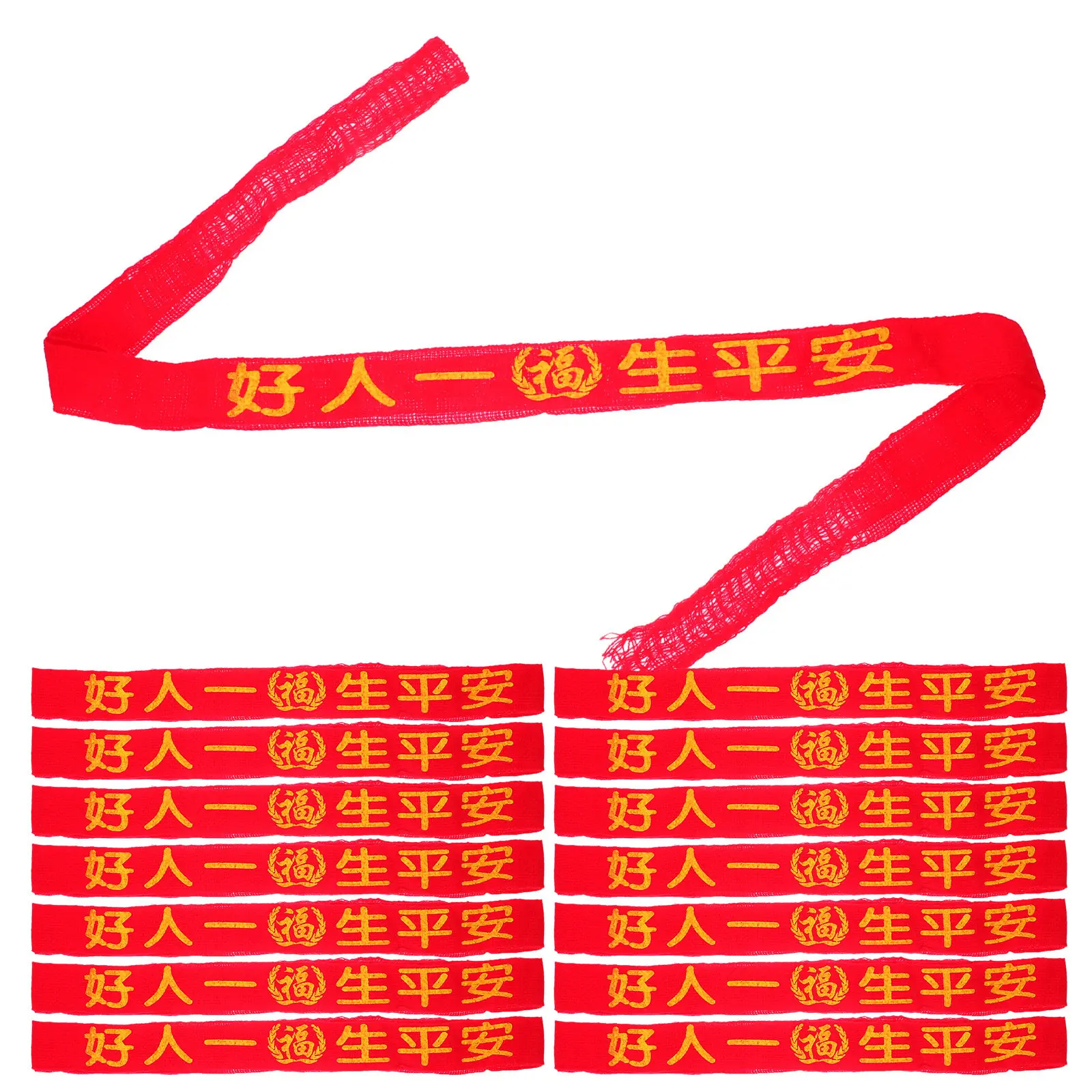 20 piezas de cinturón rojo de una sola capa, cadena de cuerda tejida, pulsera unisex de protección y buena suerte para jeans y vestidos, fajín tradicional de Feng Shui.