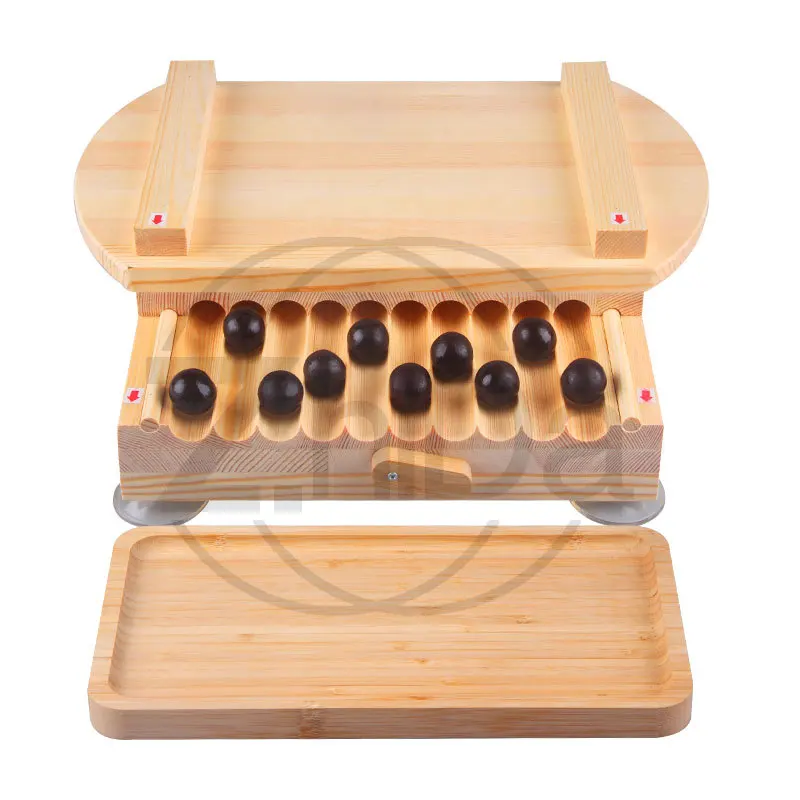 

Wooden pill-making tool for 3/6/9 gram big honey pills, hand rubbing pill board, for household use in traditional medicine.