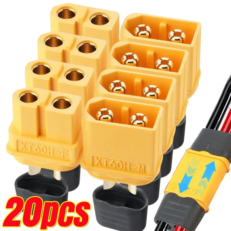 20/1PCS XT60 Male F…