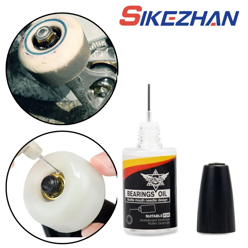 

Skateboard Bearings Lubricant Repair Oil 20ml Lubricant Bearing Lubricating Oil for Roller Skate Drift Board penny board