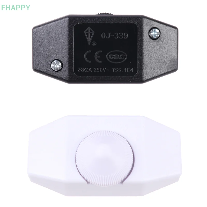 Velocidade Reguladora Interruptor Rotativo, Lâmpada Cabo Dimmer, Temperatura Reguladora, 220V, 1A