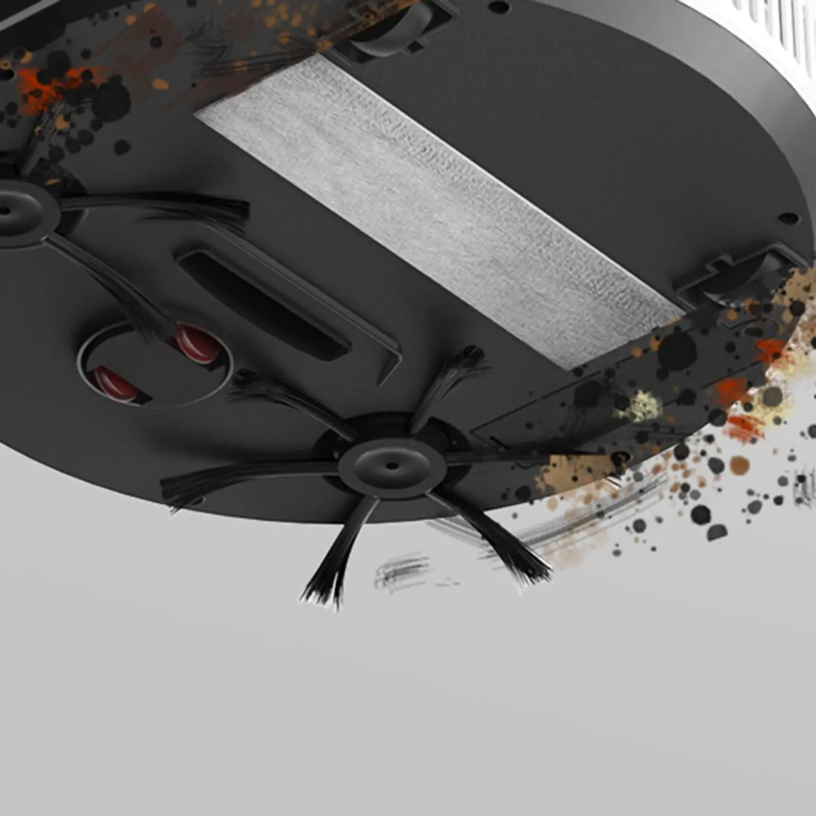 Smart 3 in 1 Robot Vacuum Cleaner 1200mAh for Hard Floor Pet Hair Tile Floor