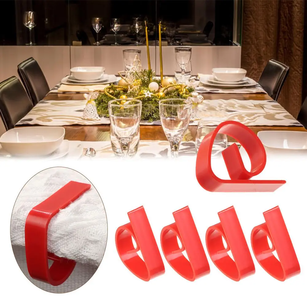 4Pcs Multi-function Home & Living Plastic Household Cloth Clamps Tablecloth Clip Tablecloth Holder Table Cover