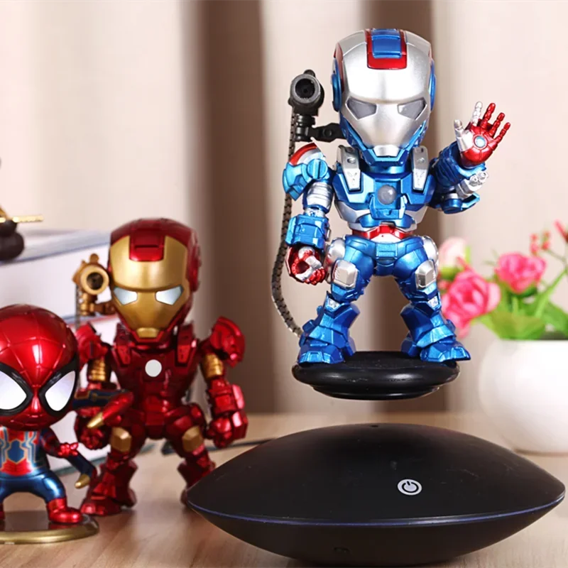 Magnetic Levitation Ornament Iron Man The Monkey King Birthday Gift For Boyfriend Marvel Handmade Toy Ultraman Halloween Gift Fo