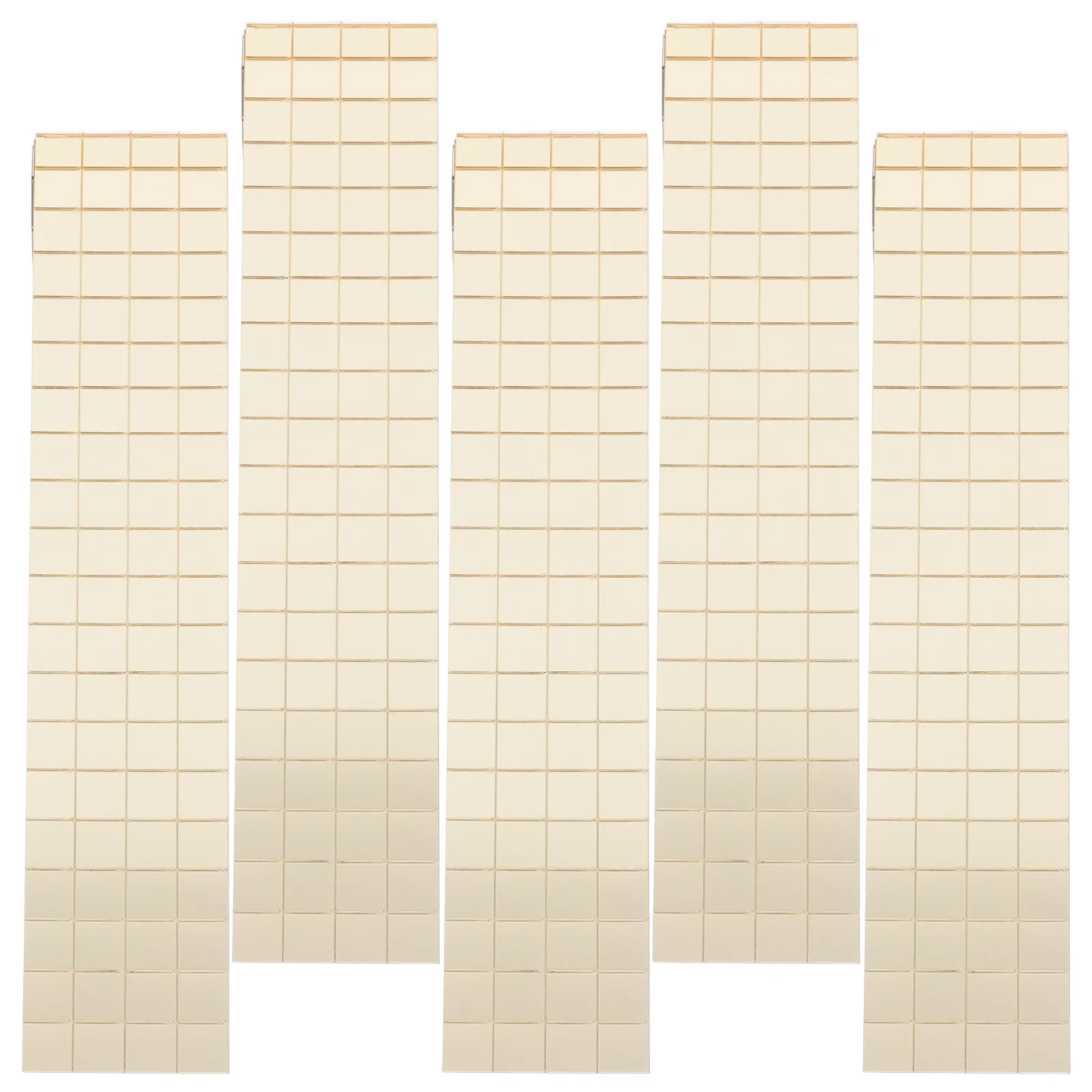 

Mosaic Tiles Stickers 100cm Roll Easy Installation Self-Adhesive Acrylic Decorative Wall Mirror Stickers Home Decor