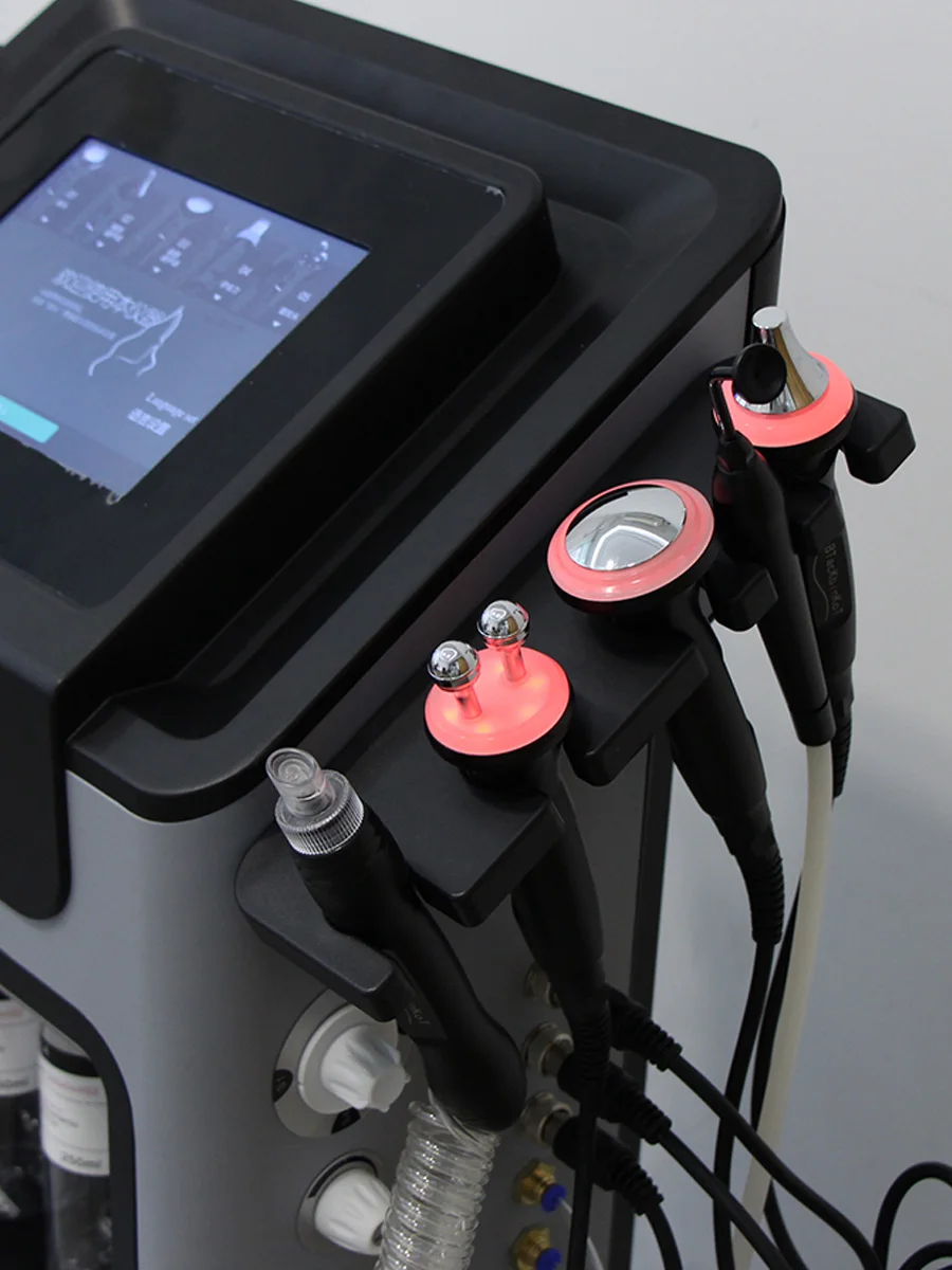 YUET WIN 10w1 Hydrodermabrazja Urządzenie do Głębokiego Oczyszczania Twarzy Liftingu Oczu Spray Wodny z Tlenem Pielęgnacja Skóry Bubble SPA Urządzenie Kosmetyczne