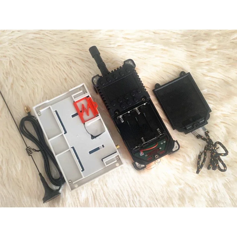 220V-380V four-way remote control switch long-distance 4-way output high-power water pump motor industrial controller 24