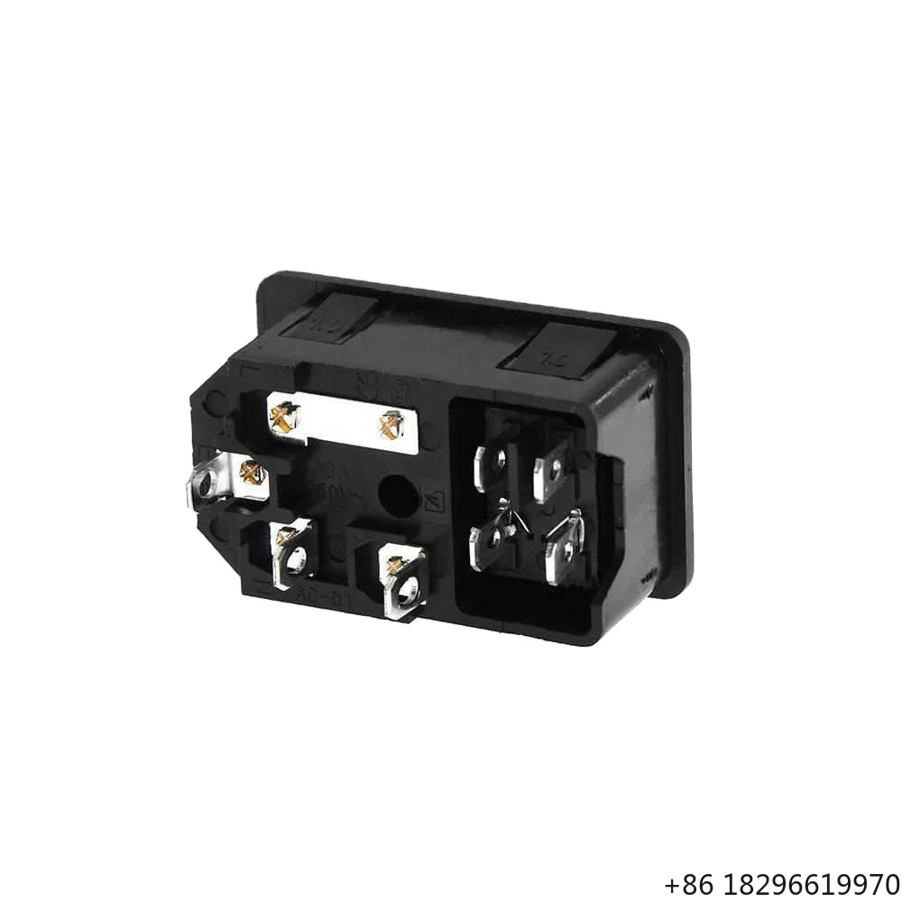 For 3D Printer DIY 3D Printer Accessories 3D Printer Parts 220V/110V 15A Power Supply Switch Male Socket With Fuse