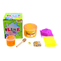 Honey Slime Set Honeycomb Slime Toy Stretchable DIY Transparent Slime and Clay Simulated Handmade Toy Clay