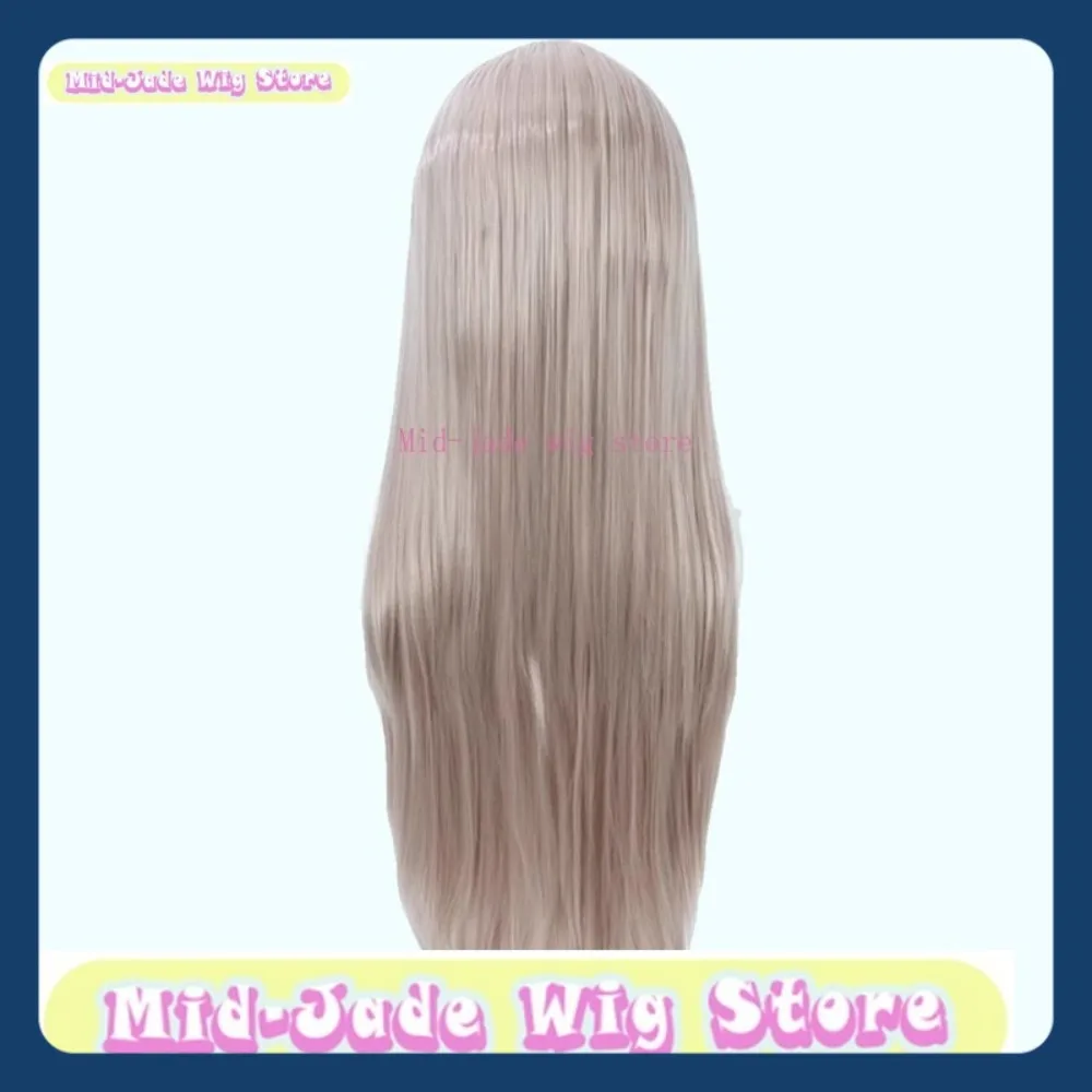 Tienda de pelucas de jade medio NIKKE, peluca de Cosplay escarlata, juego de Anime, juego de rol, actuación de fiesta de Halloween, pelo sintético