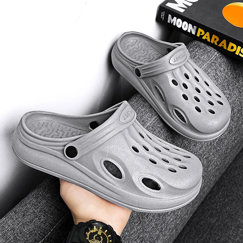 Men's Summer Outdoor Thick-Soled Sports Sandals New Outer Wear Non-Slip Beach Toe Slippers - view 2