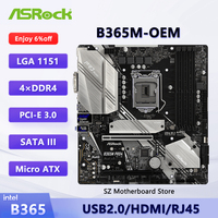ASROCK B365M-OEM B365 Motherboard LGA 1151 For i5-8400 i5-8500 i3-8100 i7-8700 CPU DDR4 M.2 HDMI Micro ATX Mainboard
