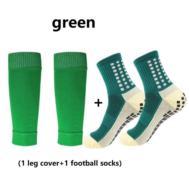 1 Set of High Quality Men Women Outdoor Protective Equipmen Football Leg Cover Anti Slip Soccer Tennis Basketball Sports Socks