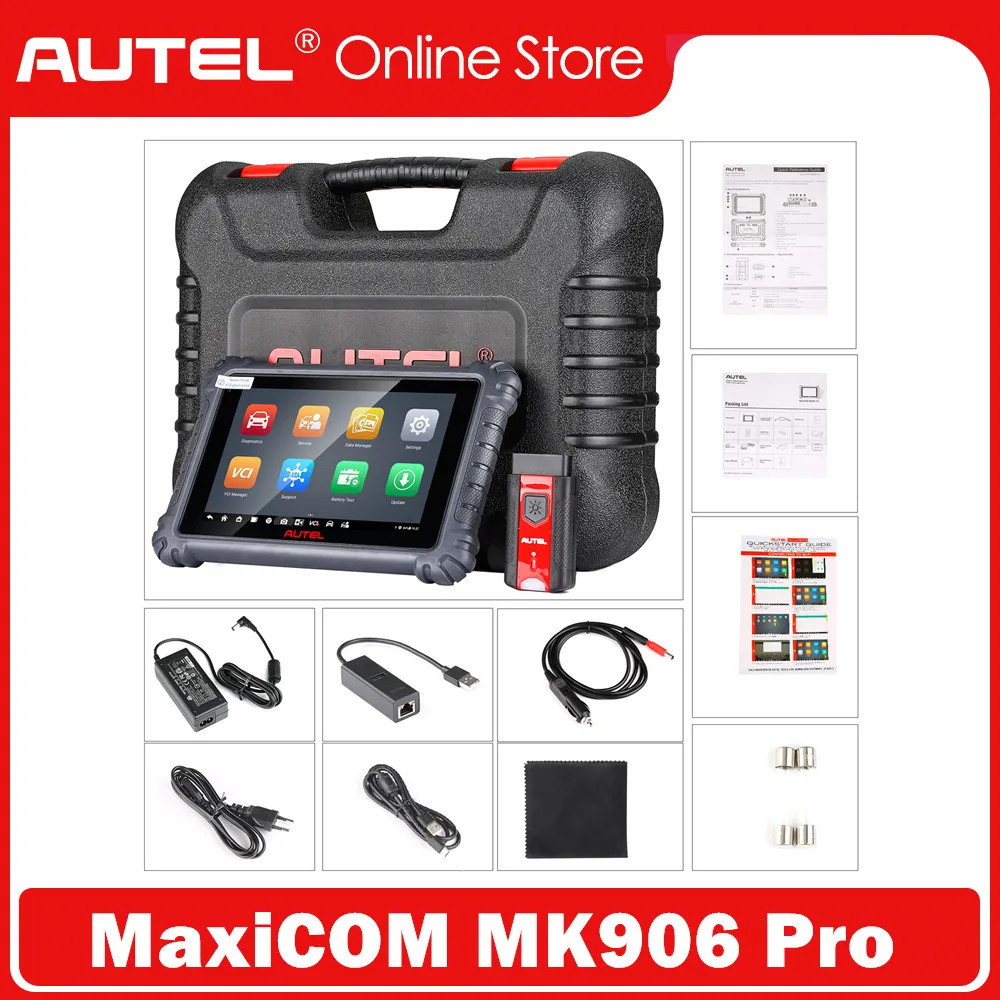 

Autel MaxiCOM MK906 PRO Automotive Full System Diagnostic Tool Support FCA AutoAuth and for VAG Guided Functions