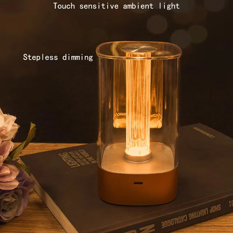 LED Touch Atmosphere Light, Bedside Lamp, Bedroom, Bar, Restaurant, Garden, Festival Atmosphere Light, USB Night Light