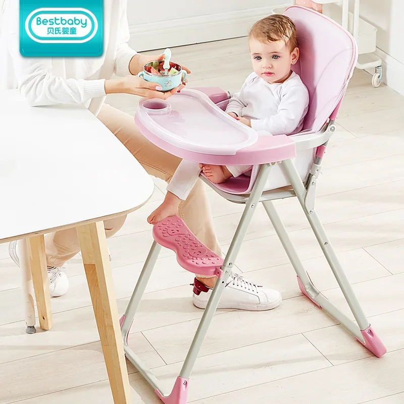 

Multi Functional Portable Toddler Dining Table Chair Set Foldable Baby Stand Adjustable Baby Dining Table Chair