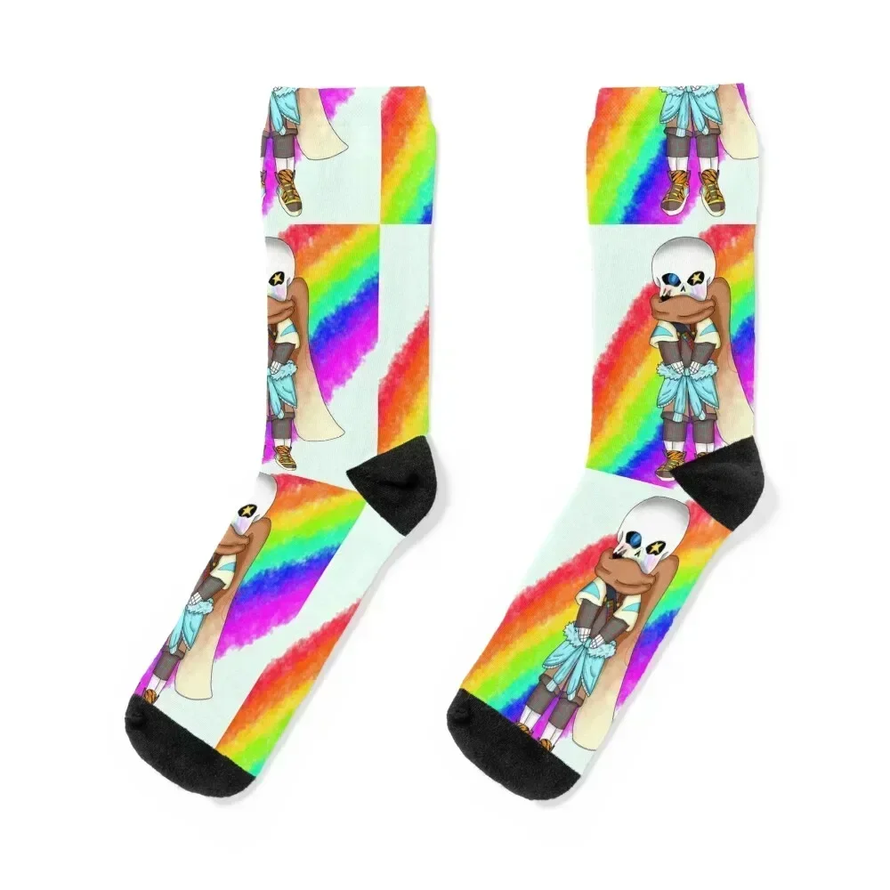 Cute Ink Sans Socks moving stockings man aesthetic Women Socks Men's