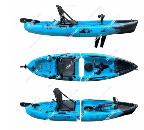 Lure Boat Fin Pedal Kayak Hard Boat Two-section Three-section Single Double Split Canoe Patchwork