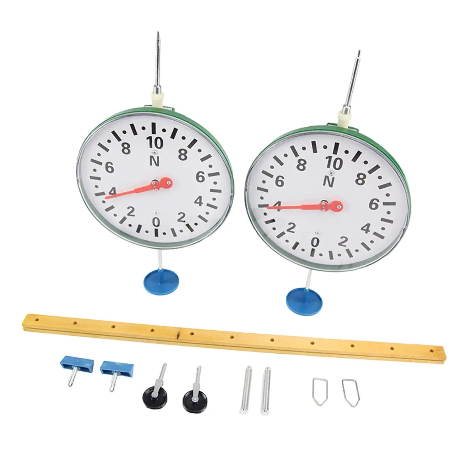 Precision Dynamometer White Disc Dynamometer for Middle School Office Desk