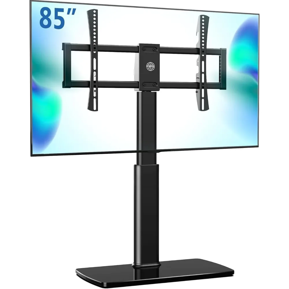 

Universal TV Stand Mount for 43-80 85 inch TVs, Swivel Tall TV Mount Stand, Table Top TV Stand Base Replacement, Height