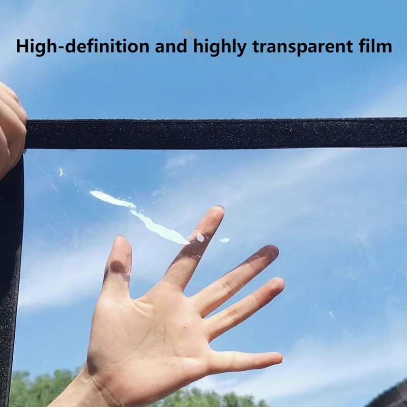 غطاء نافذة سميك مقاوم للرياح، غطاء عازل شفاف قابل للتعديل لأبواب فتحة التهوية العلية، حل دفء الشتاء للمنزل بالكامل