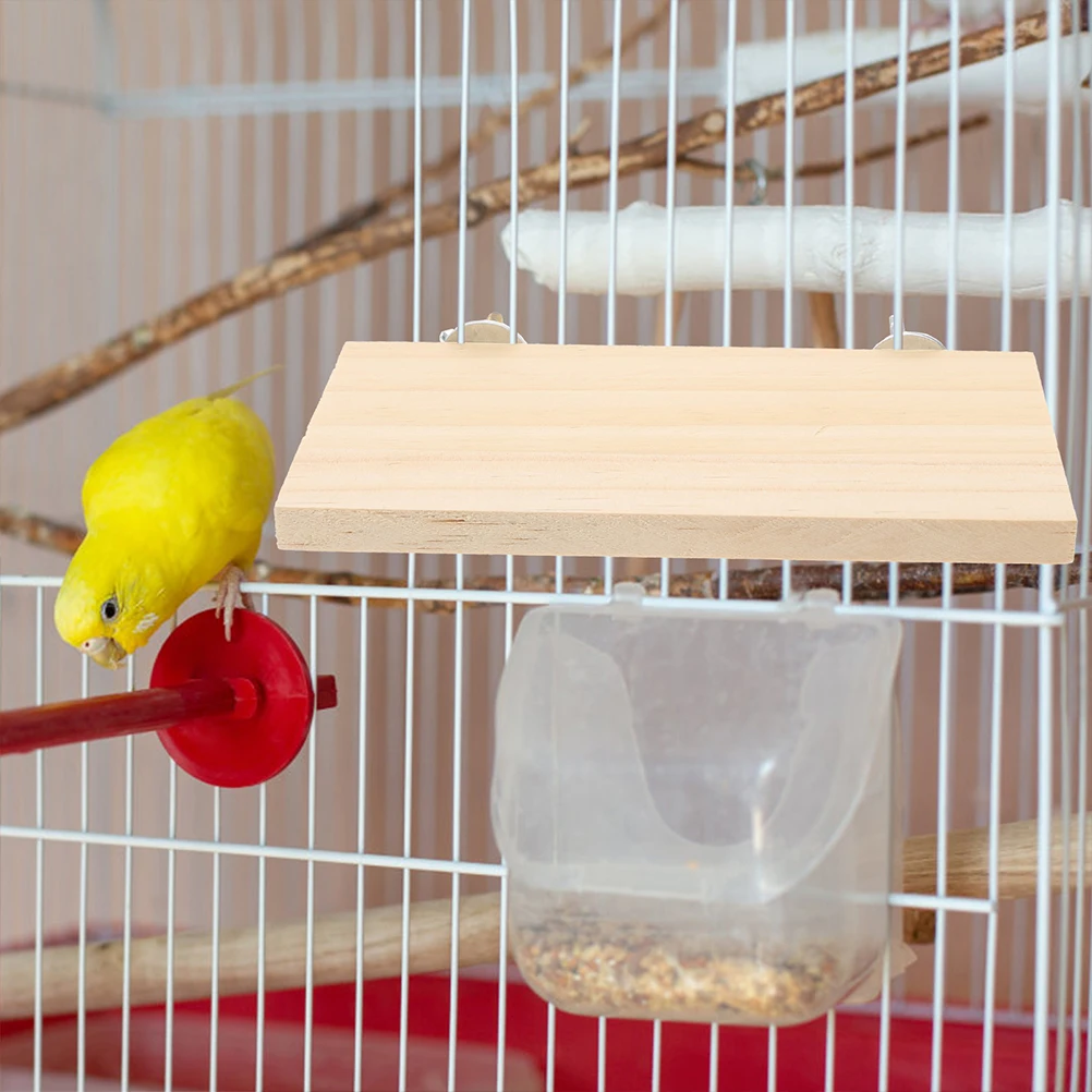 

Frosted Platform Jump Perch Bird Cage Parrot Stand Accessories Platforms Cages Pet Pink Perches