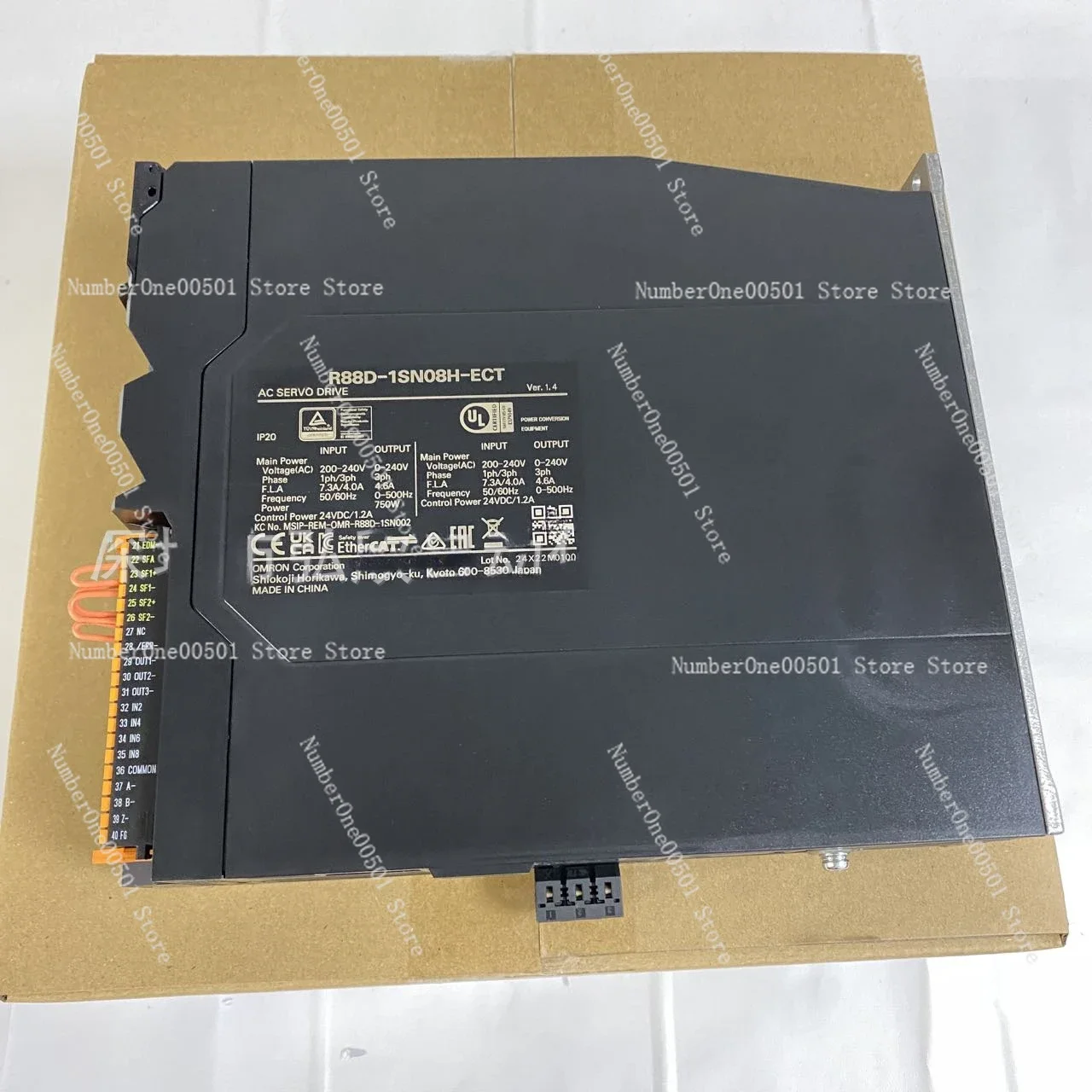 

R88D-1SN08H-ECT R8D-1SN15H-ECT New Servo Driver 0.75KW Industrial Automation Drive Accessory